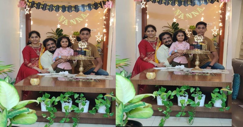 ఫ్యామిలీతో బ‌ర్త్‌డే సెల‌బ్రేట్ చేసుకున్న వ‌కీల్ సాబ్ ద‌ర్శ‌కుడు