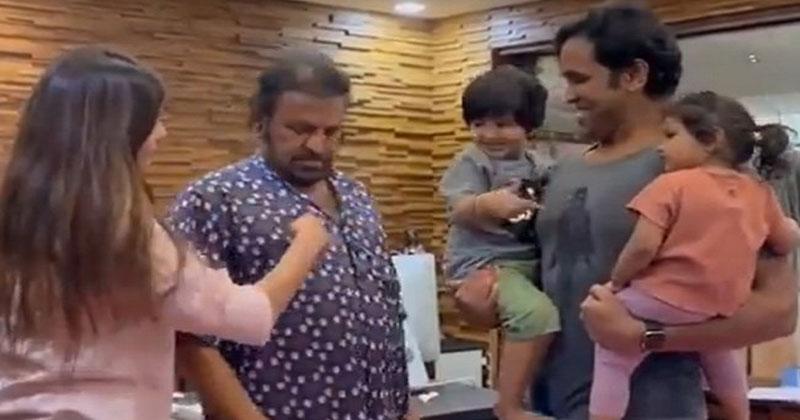 తండ్రికి ఛాలెంజ్ విసిరిన కూతురు.. కొత్త లుక్‌తో ఆశ్చ‌ర్య‌ప‌ర‌చిన విష్ణు