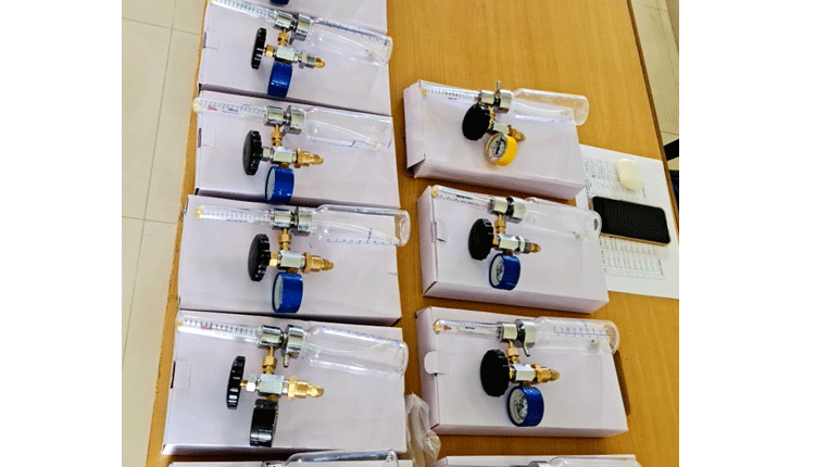 ఆక్సిజన్ ఫ్లోమీటర్లను అధిక ధరలకు అమ్ముతున్న వ్యక్తి అరెస్ట్‌