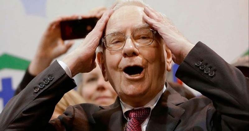 నాస్‌డాక్ కంప్యూట‌ర్లో ప‌ట్ట‌నంత పెరిగిన బ‌ఫెట్ కంపెనీ షేరు ధ‌ర‌