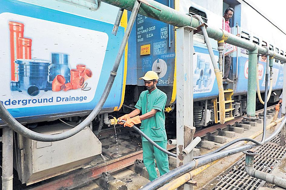 రైల్వేబోగీల్లో ‘క్విక్‌ వాటర్‌ సిస్టం’