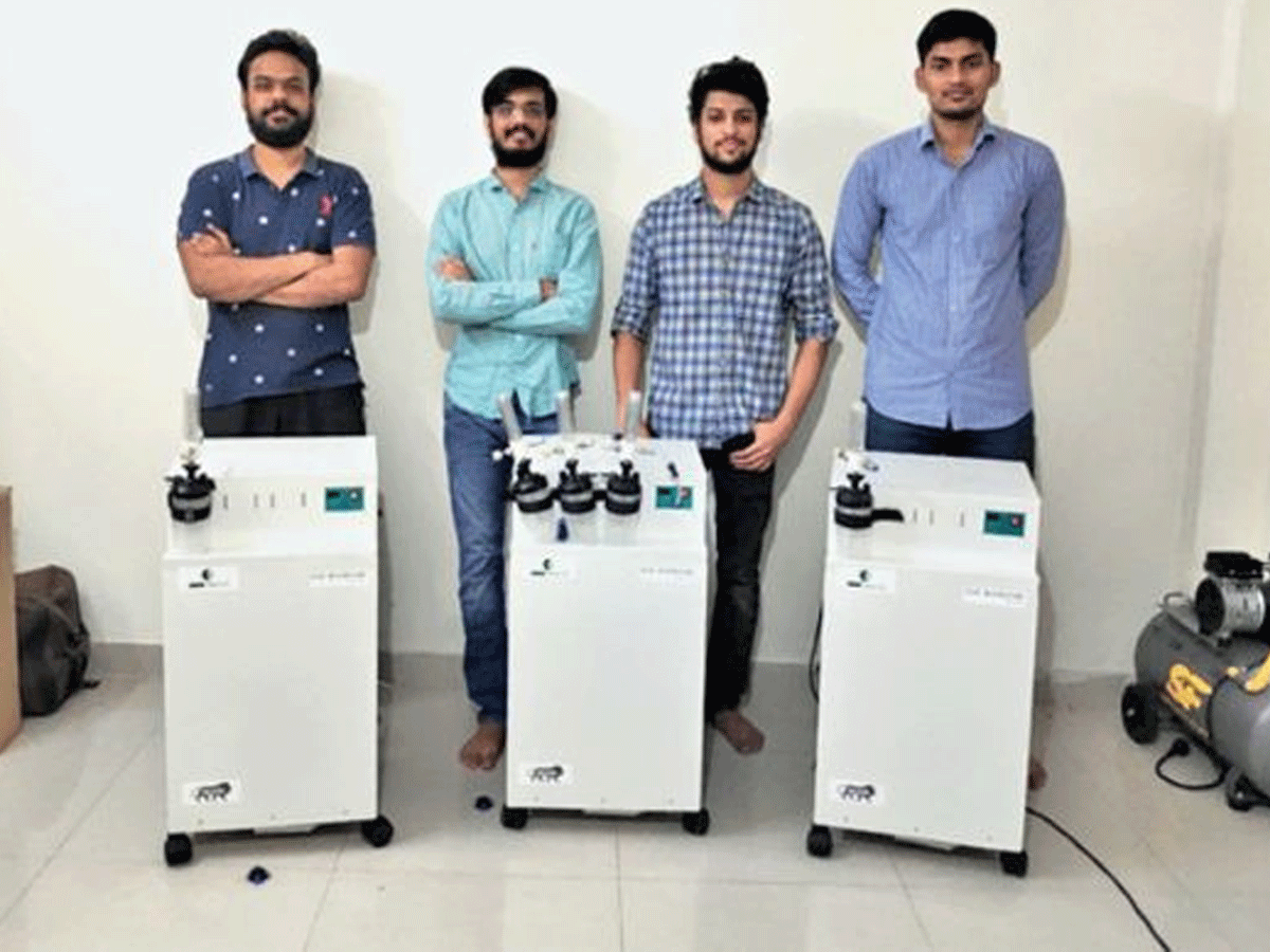 ఐఐటీయ‌న్ల ప్ర‌తిభ : అందుబాటులోకి హై ఫ్లో ఆక్సిజ‌న్ కాన్స‌న్‌ట్రేట‌ర్స్