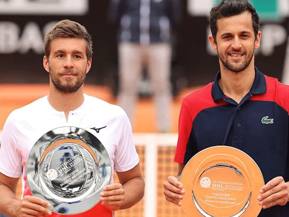 ఫ్రెంచ్ ఓపెన్ : క‌రోనాతో డ‌బుల్స్‌ ఆటగాళ్ళు అవుట్‌