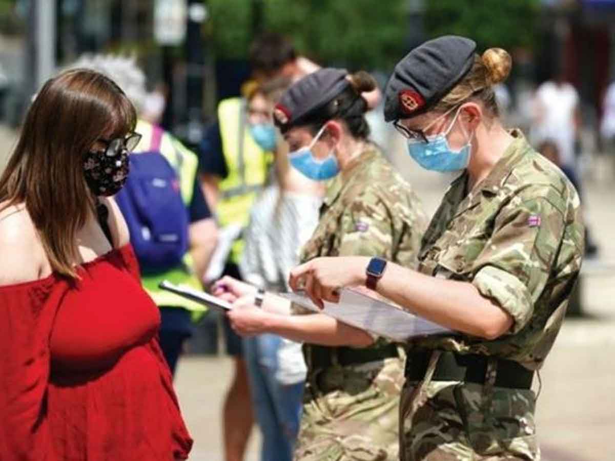 డెల్టా వేరియంట్ : బ్రిట‌న్‌లో ద‌ర్యాప్తున‌కు రంగంలోకి సైన్యం