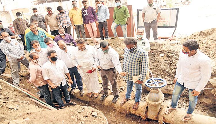 రూ. 12.5 కోట్లతో.. తాగునీటి పైపులైన్‌