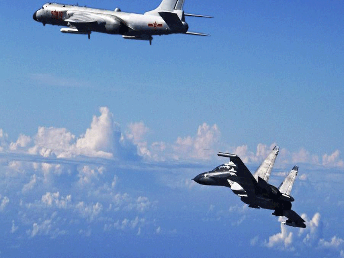 మ‌ళ్లీ ఉద్రిక్త‌త : తూర్పు లడఖ్‌లో 22 చైనా యుద్ధ విమానాల విన్యాసాలు