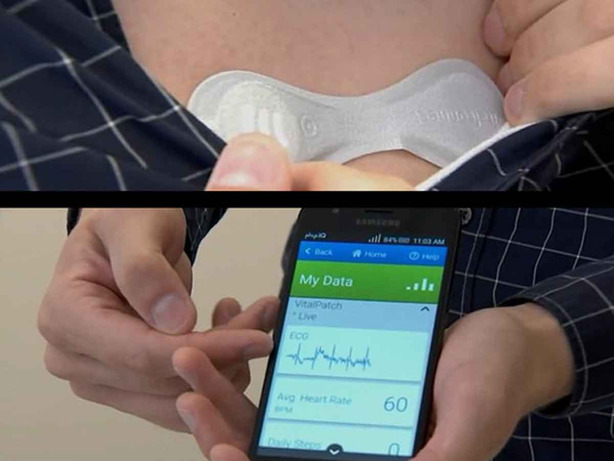 చెస్ట్ ప్యాచ్ : ద‌వాఖాన‌ నుంచే కొవిడ్ రోగుల ప‌ర్య‌వేక్ష‌ణ‌