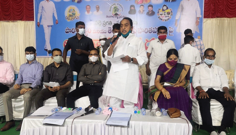 హరితహారం, పల్లె  ప్రగతి దేశానికే ఆదర్శం