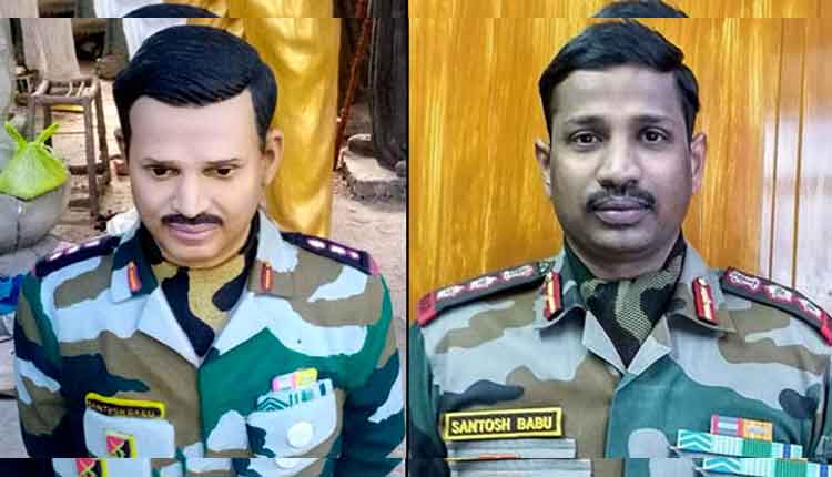 15న సూర్యాపేటలో కల్నల్‌ సంతోష్‌ బాబు విగ్రహావిష్కరణ