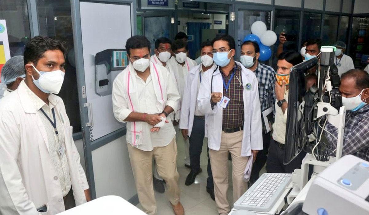 ప్రేర‌ణ‌గా తెలంగాణ డ‌యాగ్నోస్టిక్ హ‌బ్స్.. కేటీఆర్ ట్వీట్