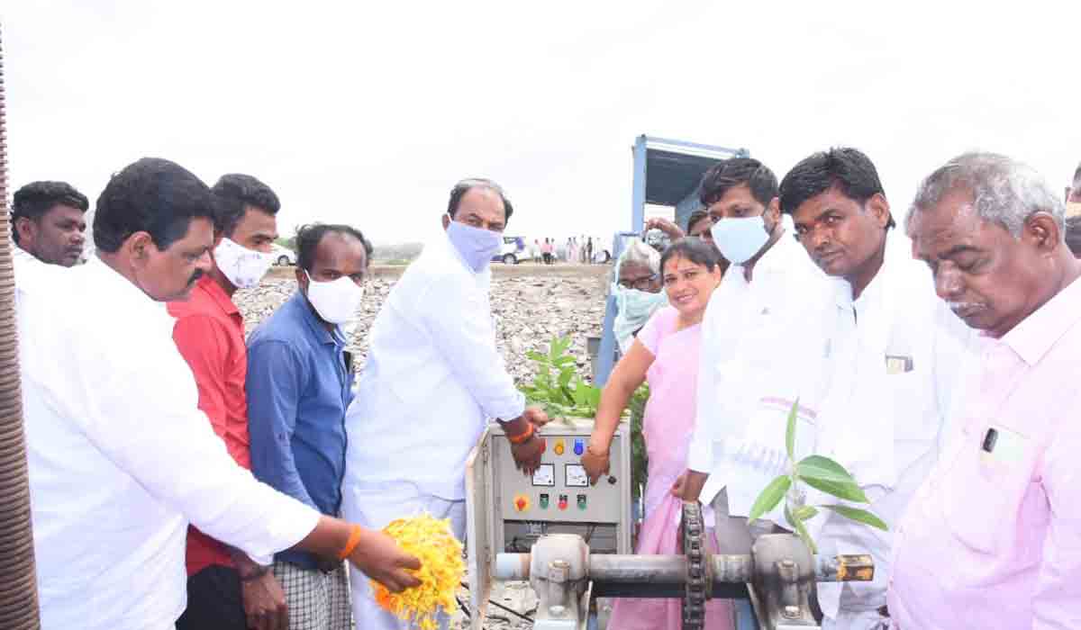 చివరి ఆయకట్టుకు వరకు నీరందించడమే ప్రభుత్వ లక్ష్యం