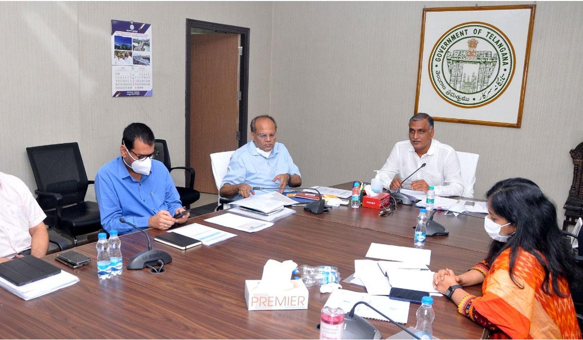 ఎఫ్ఆర్‌బీఎం పెంచండి : మంత్రి హ‌రీష్ రావు