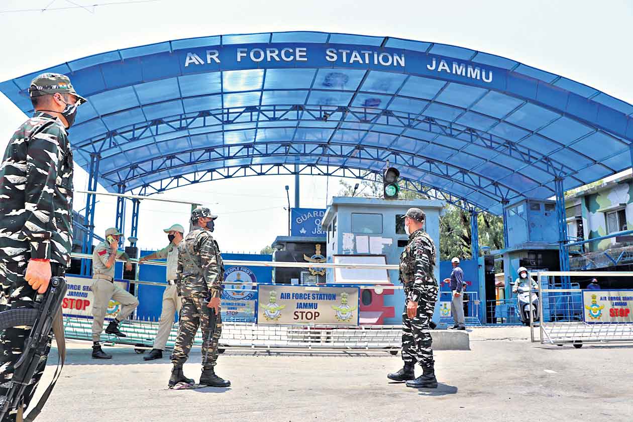 దేశంపై తొలి డ్రోన్‌ దాడి