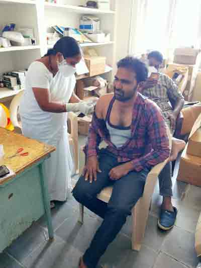 54వేల మందికి వ్యాక్సినేషన్‌