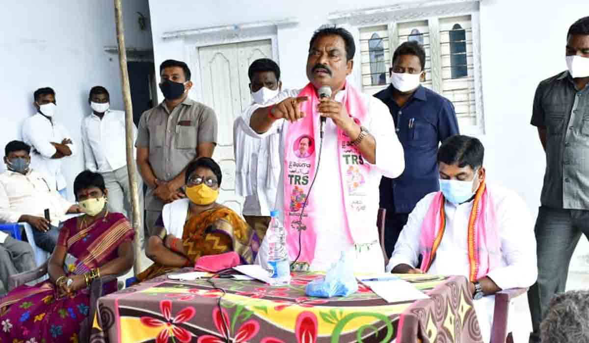 టీఆర్ఎస్ వెంటే హుజురాబాద్ ప్ర‌జ‌లు : ఎమ్మెల్యే ర‌విశంక‌ర్