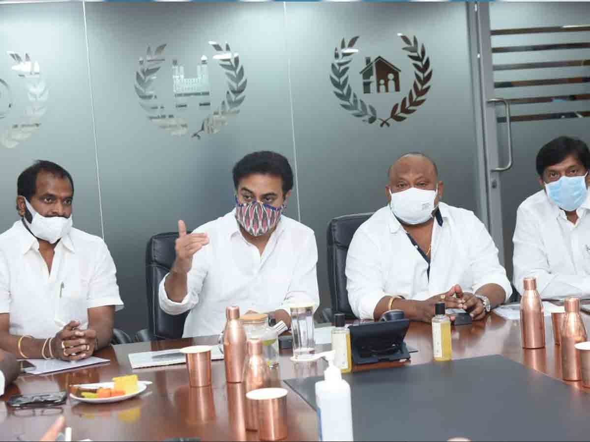 మానేరు రివ‌ర్ ఫ్రంట్ ప్రాజెక్టుపై మంత్రుల‌ సన్నాహ‌క స‌మావేశం