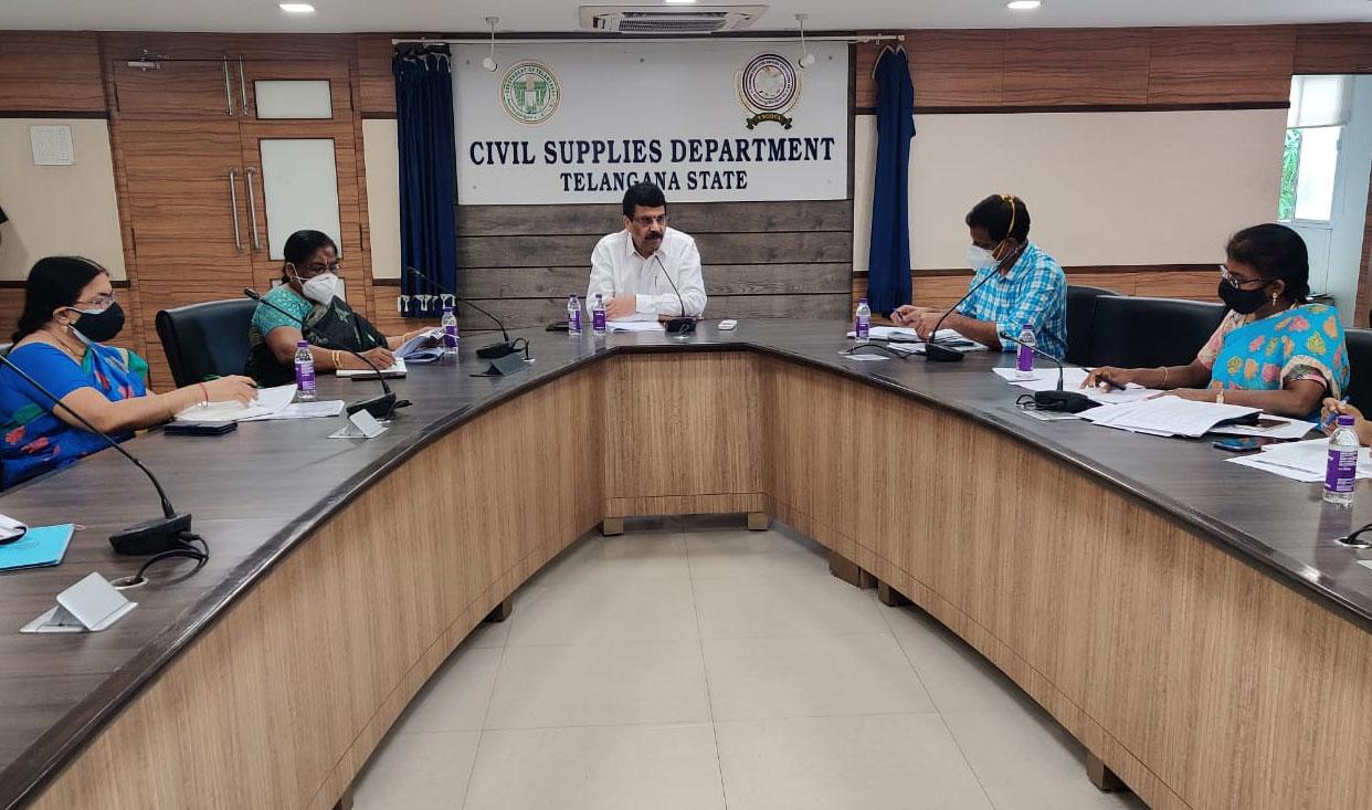 5వ తేదీ నుంచే ఉచిత బియ్యం పంపిణీ.. ర‌వాణాలో వేగం పెంచాలి