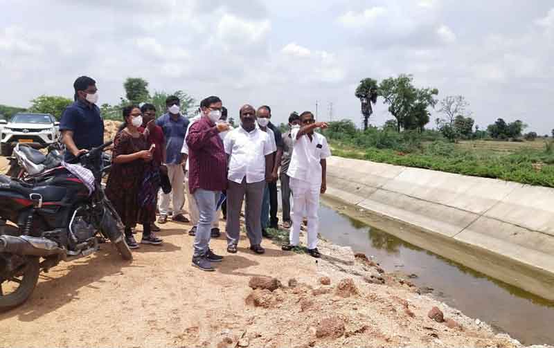 మూసీ కాల్వల పనుల్లో నాణ్యత పాటించాలి