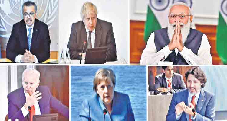 పేద దేశాలకు 100 కోట్ల టీకాలు