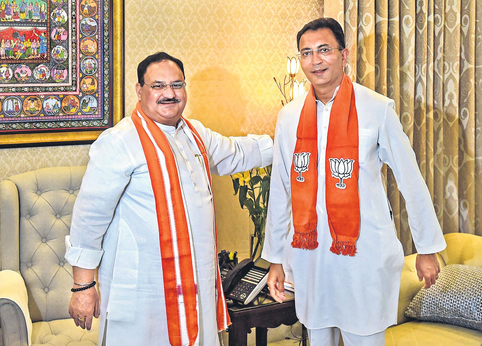 బీజేపీలో చేరిన జితిన్‌ ప్రసాద