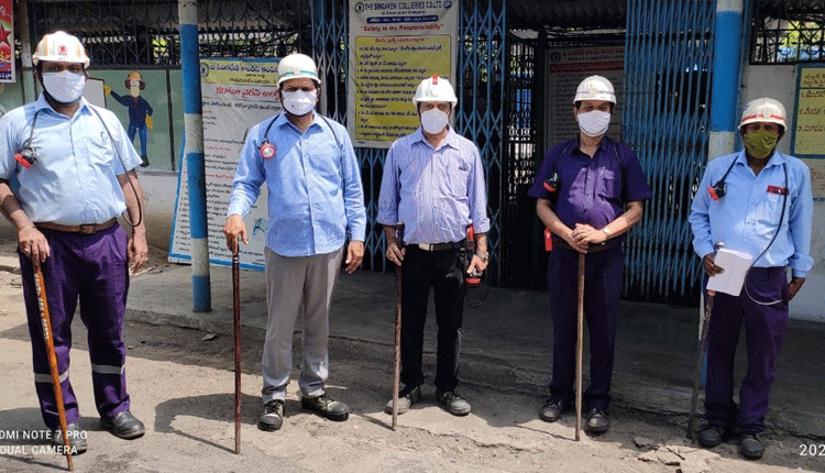 జీడీకే-2ఏ గని సందర్శన