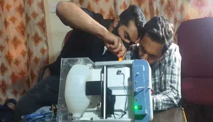 కొవిడ్ రోగుల కోసం అగ్గువ‌కే పోర్ట‌బుల్ వెంటిలేట‌ర్‌..!