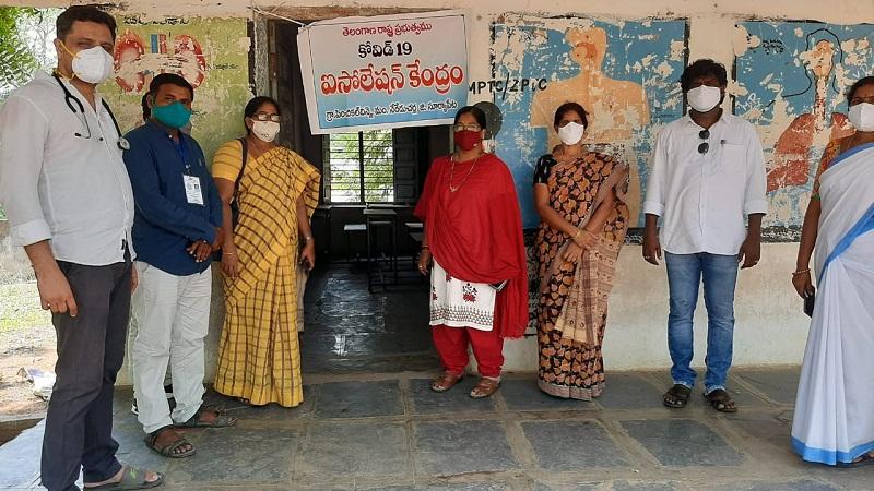 కరోనా కట్టడికి గ్రామాల్లో ఐసొలేషన్‌ కేంద్రాలు