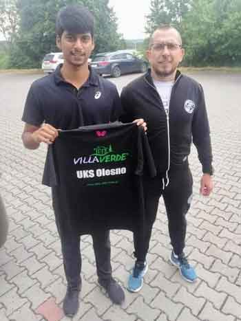 యూరోపియన్‌ క్లబ్‌తో స్నేహిత్‌