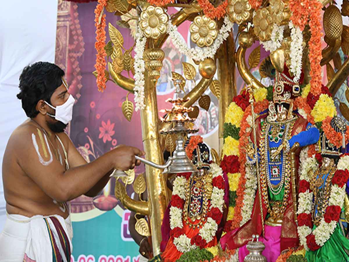 కల్పవృక్ష వాహనంపై శ్రీ‌ప్ర‌స‌న్నవేంకటేశ్వరుడు…