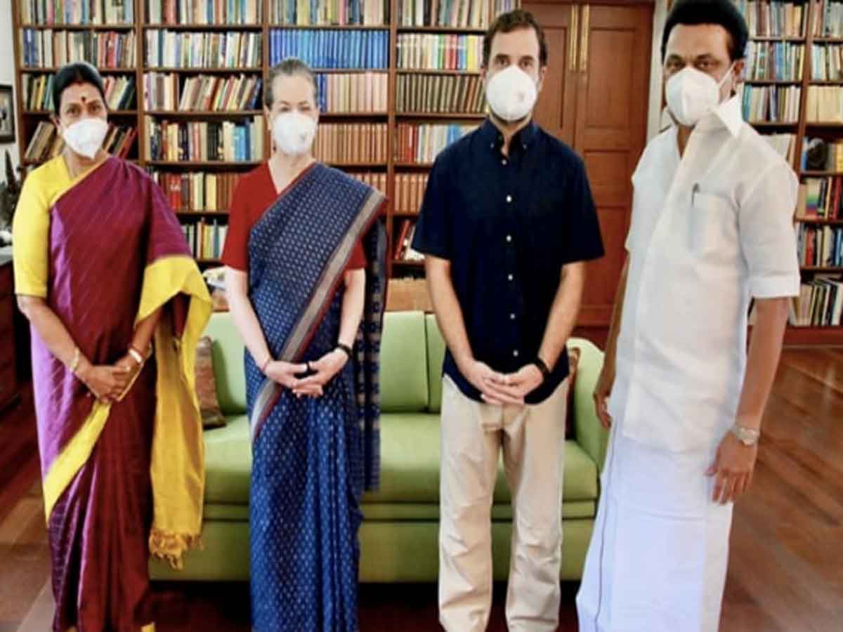 సోనియా, రాహుల్‌ను క‌లిసిన త‌మిళ‌నాడు సీఎం స్టాలిన్‌