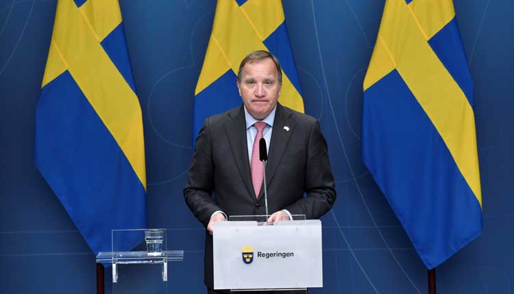 ప‌ద‌వికి రాజీనామా చేసిన స్వీడ‌న్ ప్ర‌ధాని