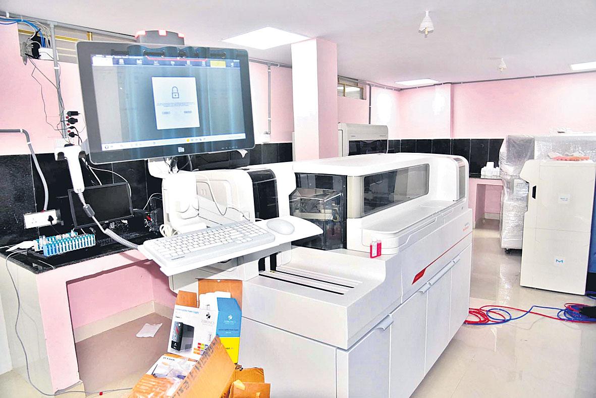 జీజీహెచ్‌లో డయాగ్నోస్టిక్‌ సెంటర్‌