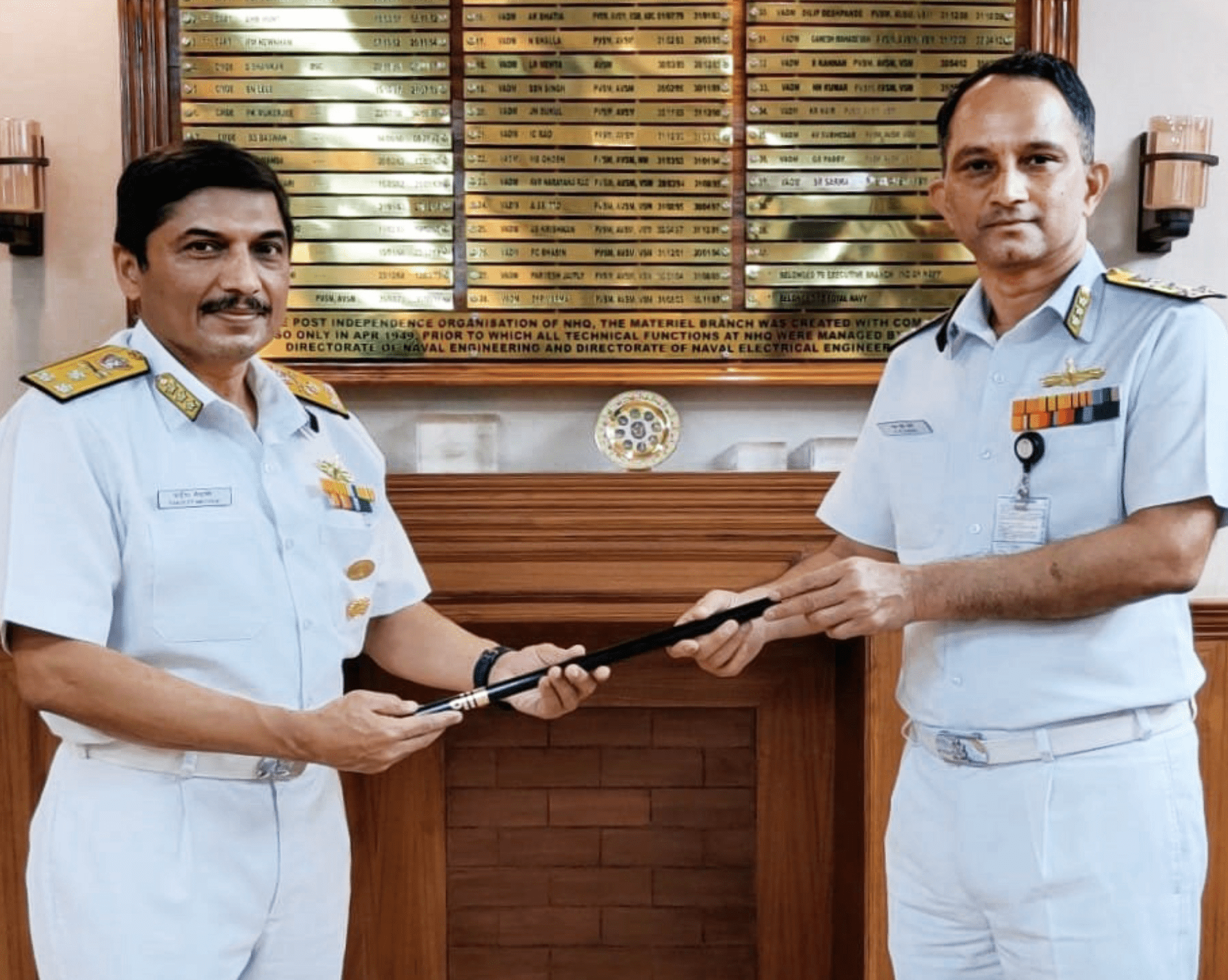 చీఫ్ ఆఫ్ మెటీరియ‌ల్‌గా బాధ్య‌త‌లు స్వీక‌రించిన వైస్ అడ్మిర‌ల్ సందీప్ నైథానీ..