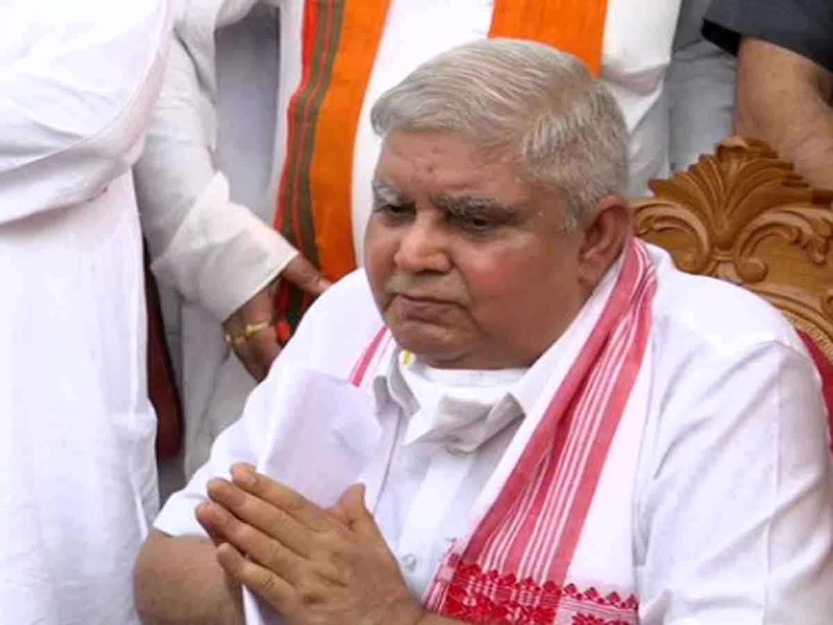 ర‌క్తంతో త‌డిచే బెంగాల్ వ‌ద్దు: గవర్నర్ జగదీప్ ధంఖర్