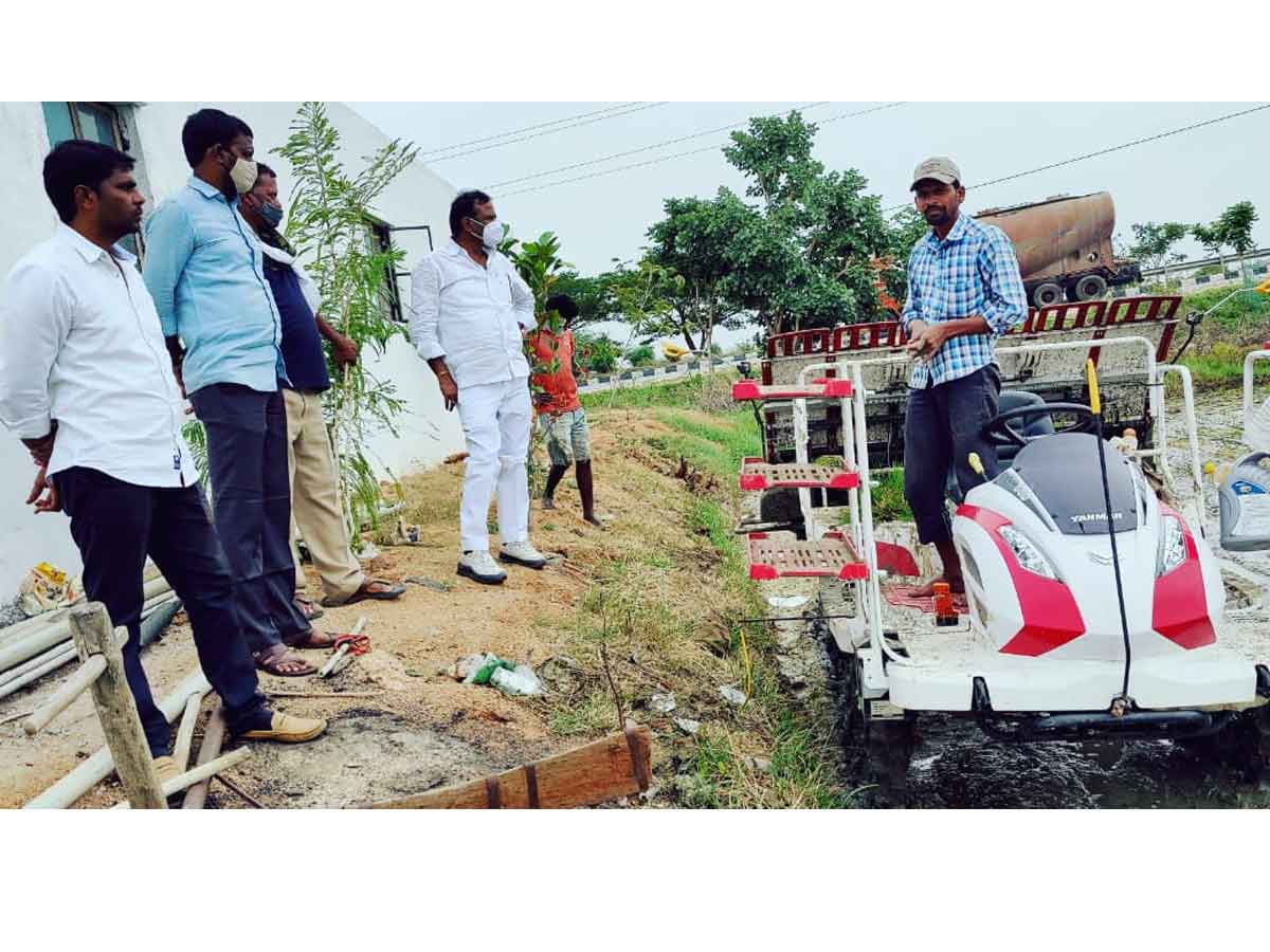 ఆధునిక పద్ధతులతో అధిక లాభాలు : ఎమ్మెల్యే ఆల