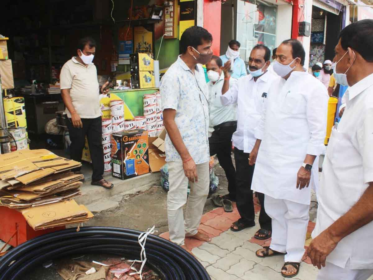 నిర్మల్‌ను ప్రగతి పథంలో నిలబెడతాం : మంత్రి అల్లోల