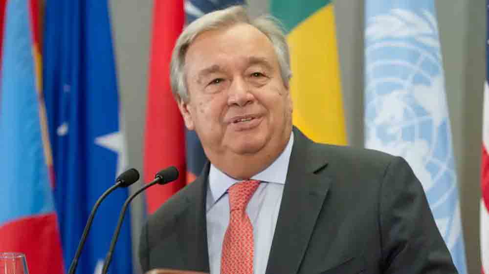 యూఎన్‌ చీఫ్‌గా మళ్లీ ఆంటోనియా గుటెరస్‌