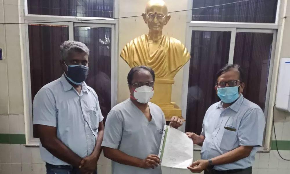 గాంధీ దవాఖానలో అరబిందో ఆక్సిజన్‌ ప్లాంట్‌