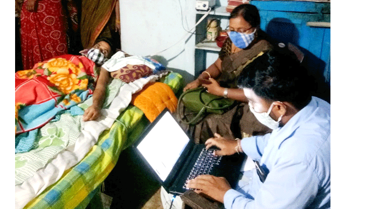 అచేతన స్థితిలో ఉన్న వ్యక్తి ఇంటివద్దనే రిజిస్ట్రేషన్