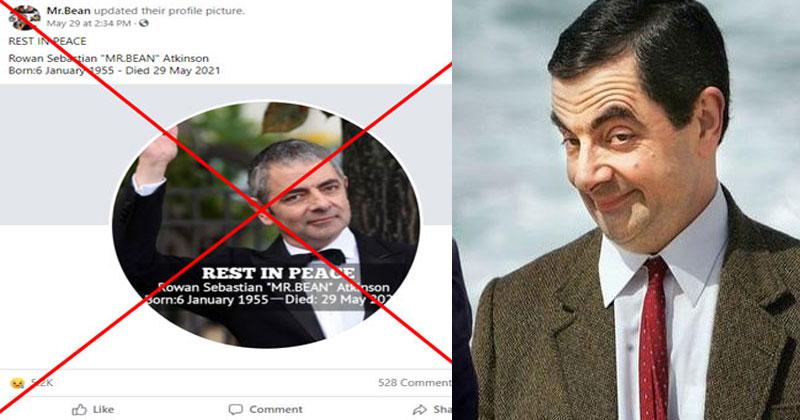 మిస్ట‌ర్ బీన్ చనిపోయాడంటూ త‌ప్పుడు ప్ర‌చారం