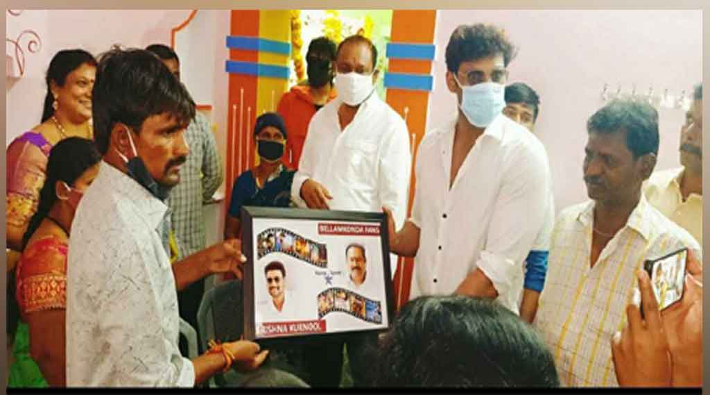 అభిమాని కుటుంబానికి బెల్లంకొండ ఫ్యామిలీ స‌ర్‌ప్రైజ్‌