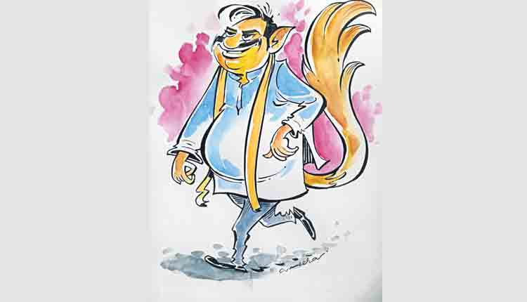 నక్క పాదయాత్ర!