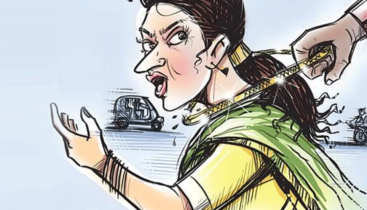 జవహర్ నగర్‌లో చైన్‌ స్నాచింగ్‌ కలకలం