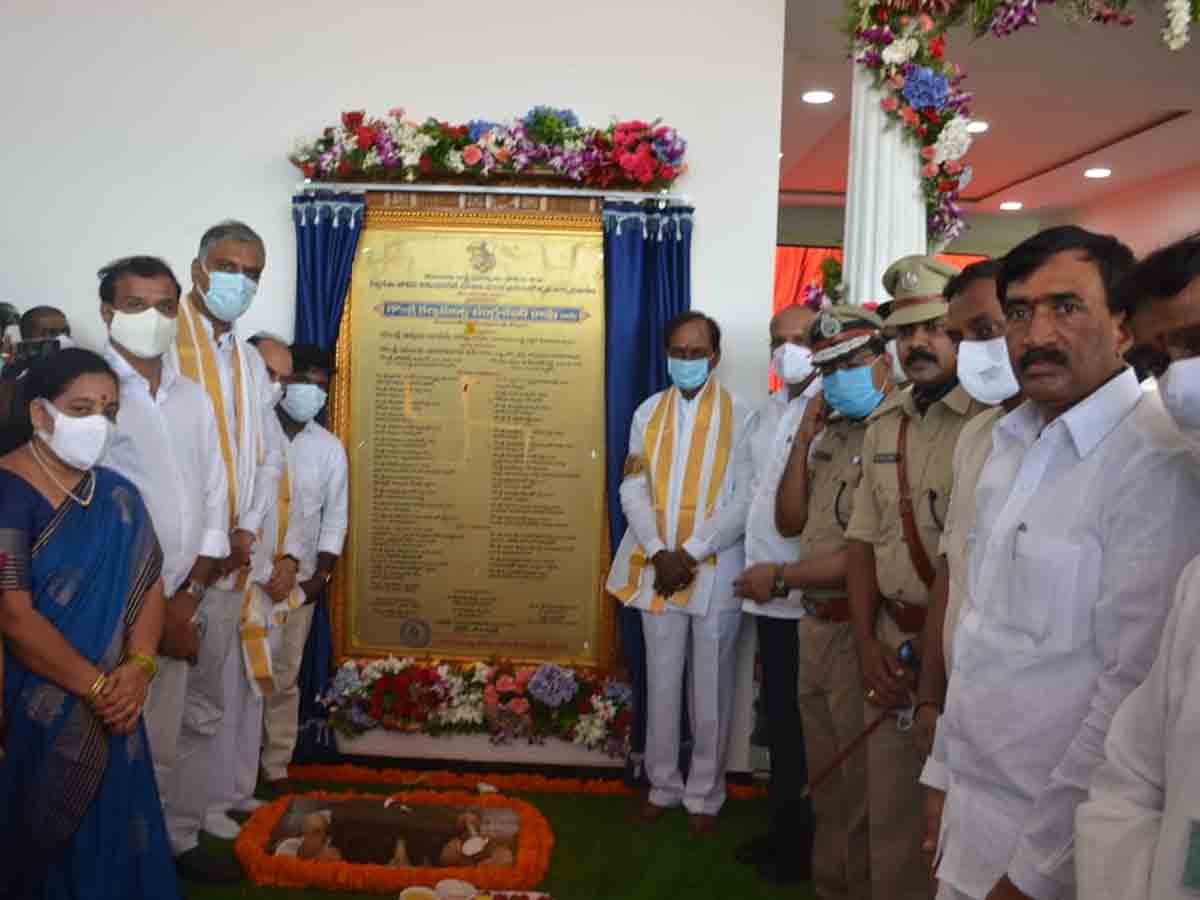 సిద్దిపేటలో అభివృద్ధి పనులకు సీఎం కేసీఆర్‌ ప్రారంభోత్సవాలు