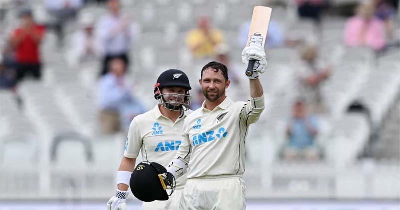 25 ఏళ్ల కింద‌టి గంగూలీ రికార్డును బ‌ద్ద‌లుకొట్టిన న్యూజిలాండ్ బ్యాట్స్‌మ‌న్‌