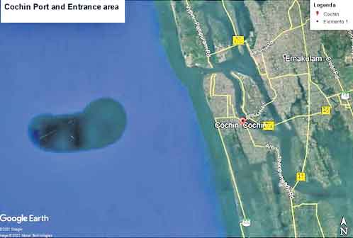 కేరళ తీరంలో కనిపించి మాయమైన దీవి!