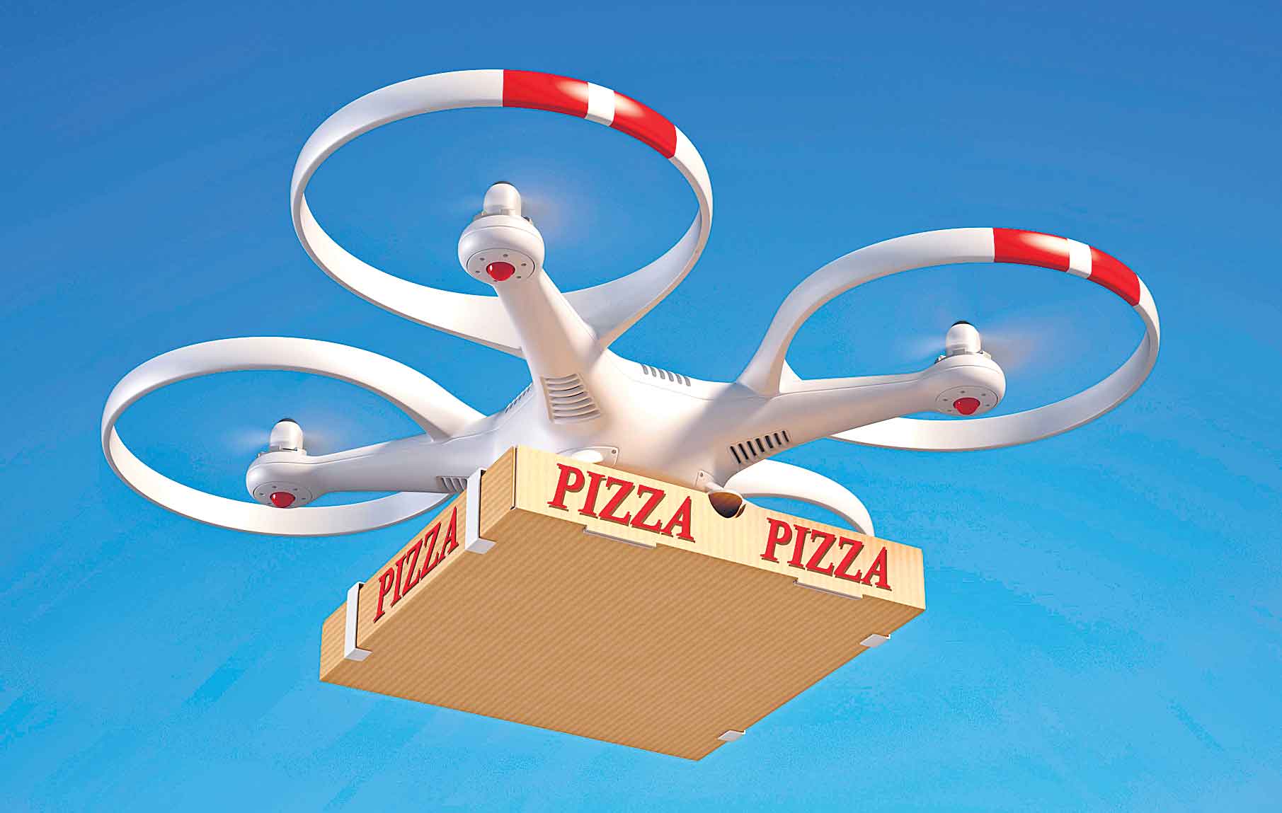 ‘పిజ్జా’ డ్రోన్లతో దాడి!