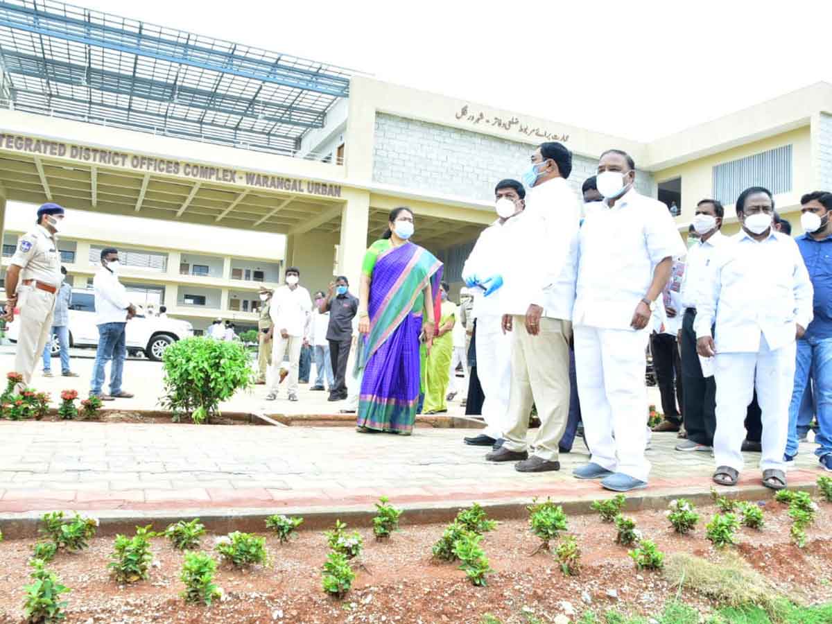 ప్రజలకు సుపరిపాలన అందించేందుకే కలెక్టరేట్ల నిర్మాణం