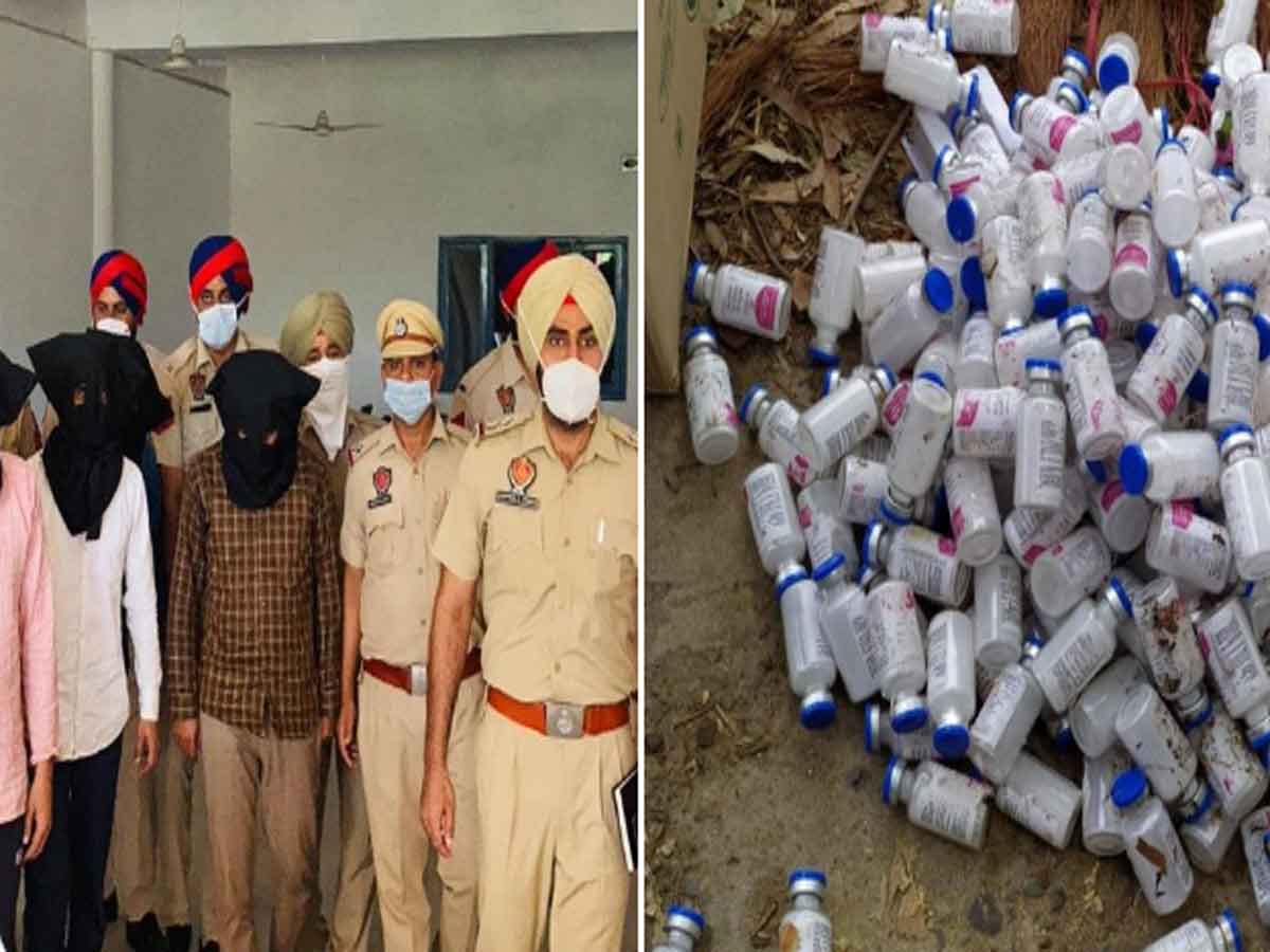 న‌కిలీ రెమ్‌డెసివిర్ తయారు చేస్తున్న అంత‌రాష్ట్ర ముఠా గుట్టుర‌ట్టు