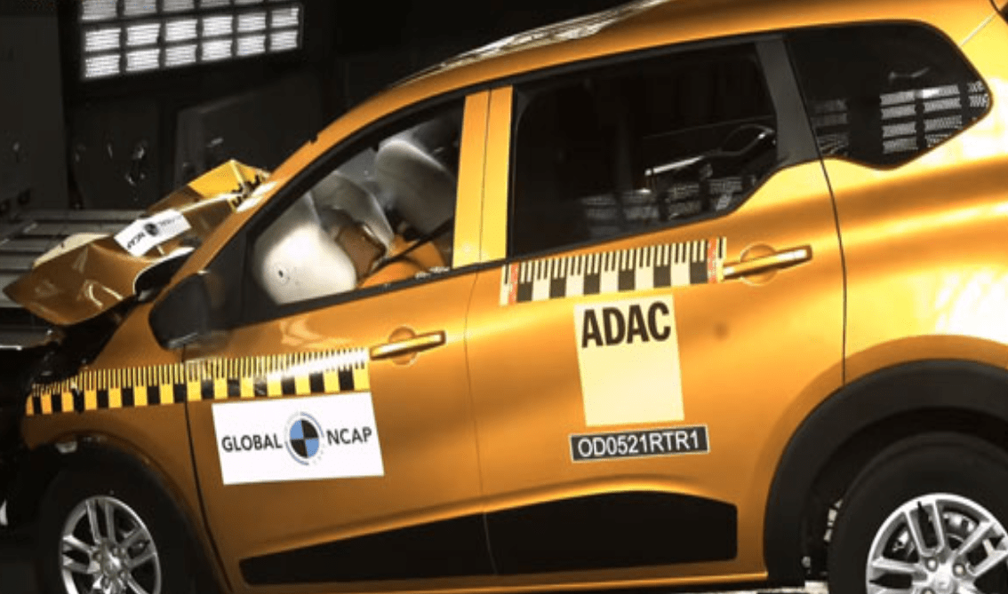 గ్లోబల్ ఎన్ సీఏపీ క్రాష్ టెస్ట్ లో 4-స్టార్స్ ను సొంతం చేసుకున్న రెనాల్ట్ ట్రైబర్…